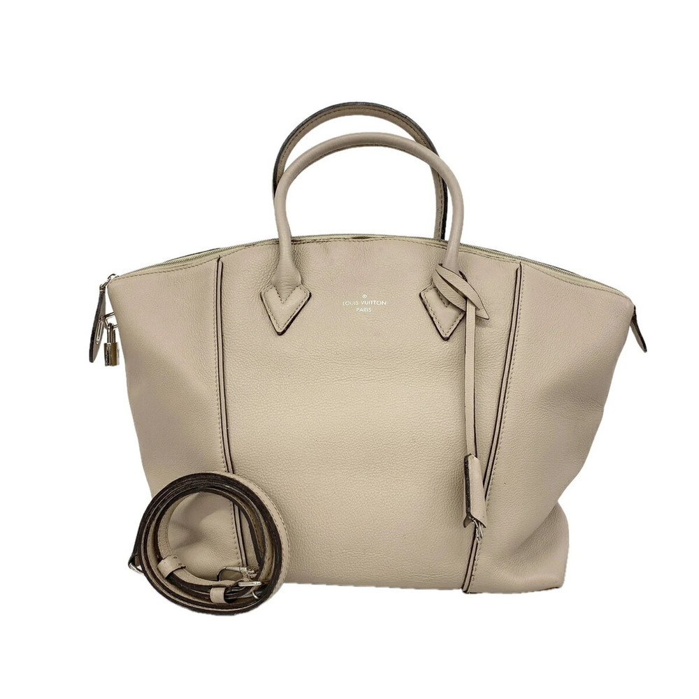 Louis Vuitton Parnasséa Lockit MM Handbag M94593 Galet 2-way bag for women
